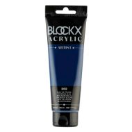 Краски акриловые "Blockx" 262 прусский голубой, 120 мл., туба