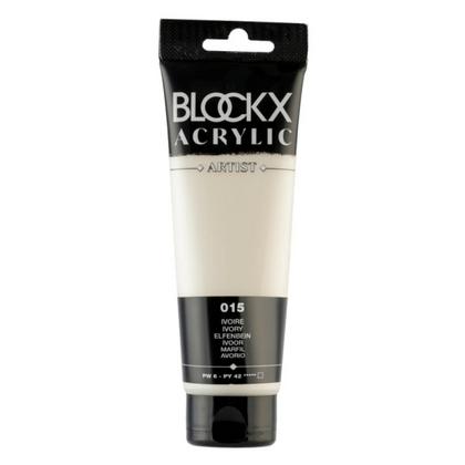 Краски акриловые "Blockx" 015 слоновая кость, 120 мл., туба