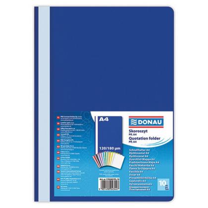 Папка скоросшиватель А4 "Donau" темно-синий