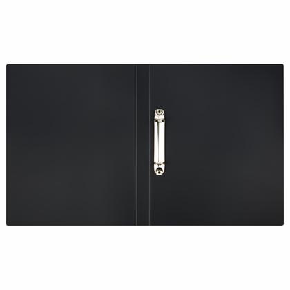 Папка на 2 кольца А4, 25 мм "Вита" OfficeSpace пласт., черный