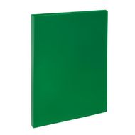 Папка на 2 кольца А4, 25 мм "СТАММ" пласт., зеленый