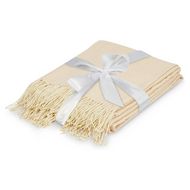 Плед "Dapple" 160x210 см, акрил, бежевый