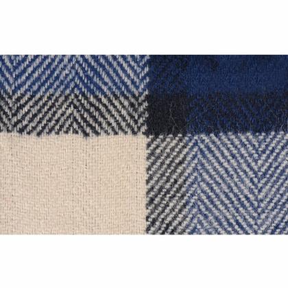 Плед "Tartan" 110*174 см, акрил, синий