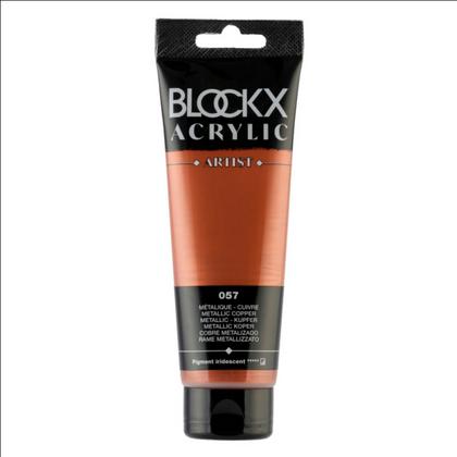 Краски акриловые "Blockx" 057 медь металлик, 120 мл., туба