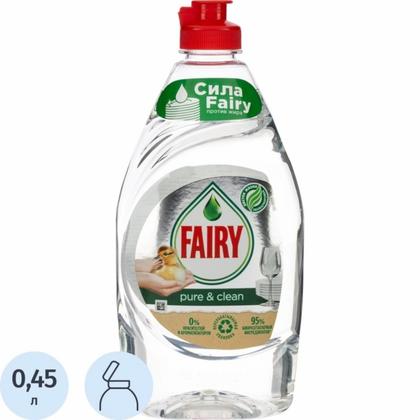 Средство д/мытья посуды "Fairy Пьюэр Клин" 450 мл
