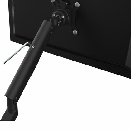 Кронштейн для монитора AK-MA02D.WH (на два монитора) цвет белый