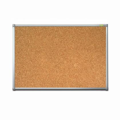 Доска  90*120 см, пробка, в алюмин. профиле Elegant