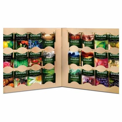 Чай "Greenfield" 96 пак*1,75 гр., ассорти, набор 24 вида, Premium Tea Collecton