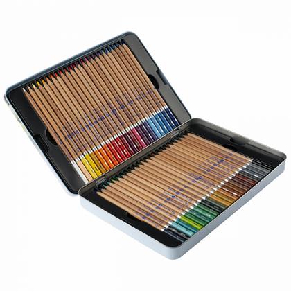 Карандаш акварельный "Белые ночи" набор 36 цв., в жестяном пенале