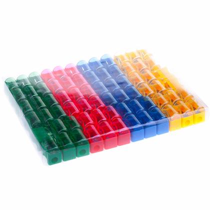 Точилка на 1 отв. "Сундучок" со съемным контейнером, ассорти