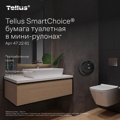 Бумага туалетная  Tellus Комфорт TP9 SmartChoice в мини-рулонах 118,2м, 2-сл.