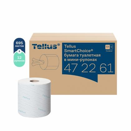 Бумага туалетная  Tellus Комфорт TP9 SmartChoice в мини-рулонах 118,2м, 2-сл.