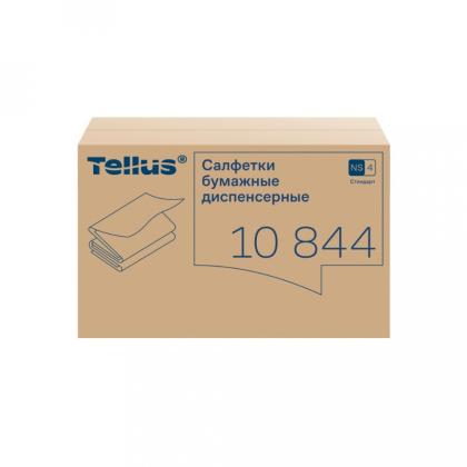 Салфетки Tellus Стандарт для диспенсера 200 листов, цв.белый, 2-сл, NS4