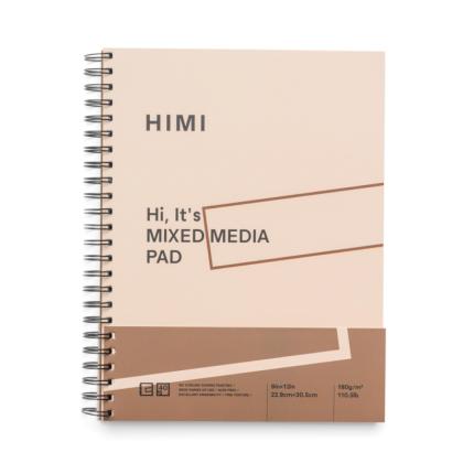 Скетчбук для графики "Himi" , 22,8*30,4 см, 180 г/м2, 40 л.