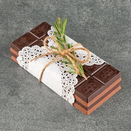 Салфетки бумажные ажурные d=12 см AVIORA, цв.белый, 250 шт