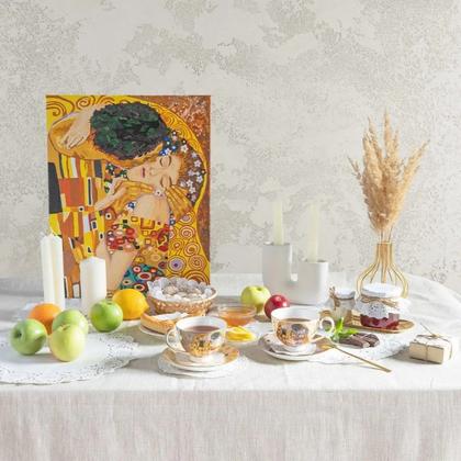 Салфетки бумажные ажурные d=12 см AVIORA, цв.белый, 250 шт