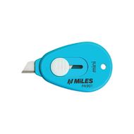 Нож для бумаги мал. "Kangaro Miles" 9 мм, голубой