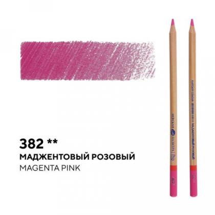 Карандаш цветной "Мастер-класс" 382, маджентовый розовый