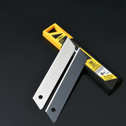 Лезвие для бол. ножа "Deli Yellow SK4" 18 мм, 10 шт.