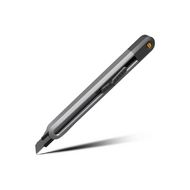 Нож строительный Deli HS EHT4009 9 мм, Soft Touch, черный