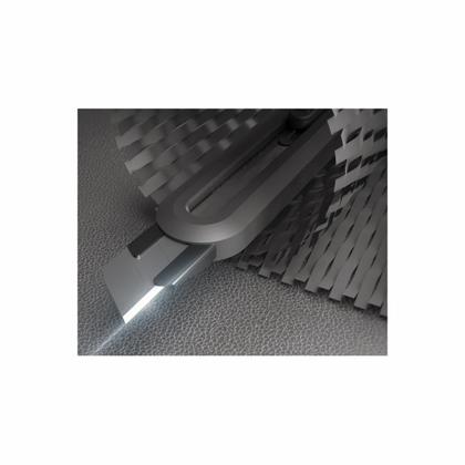 Нож строительный Deli HS HT4018C 18мм, Soft Touch, оранжевый