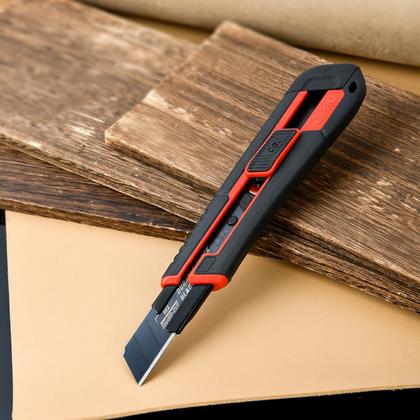 Нож строительный Deli YS EDL018G 18 мм, универсальный