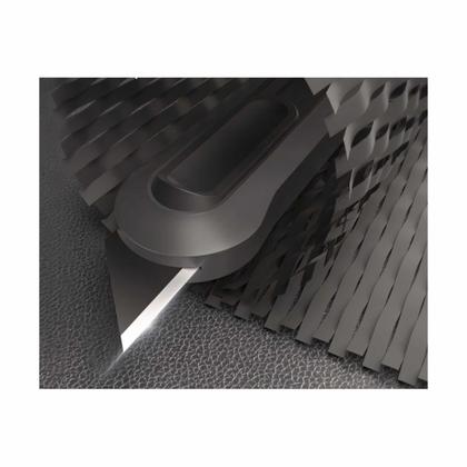 Нож строительный Deli HS HT4009C 9 мм, Soft Touch, оранжевый