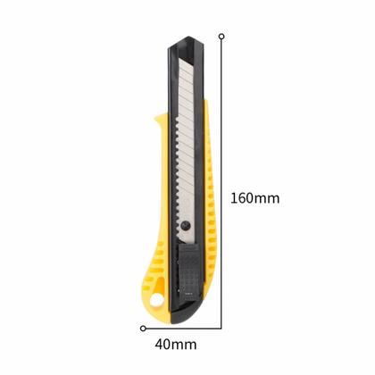 Нож строительный Deli YS EDL003 18 мм, универсальный