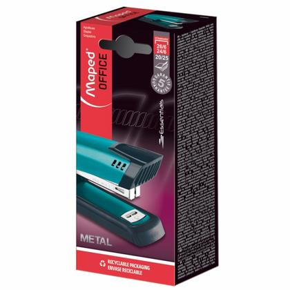 Скобосшиватель 20/25 л. "Essentials Metal" бирюзовый