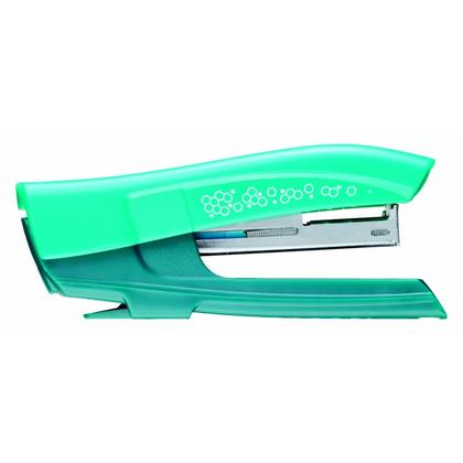 Скобосшиватель 15 л. "Greenlogic Pocket №10" + скоба, серебристый, блистер