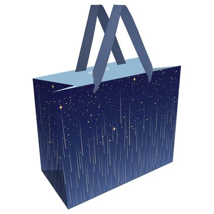 Пакет подарочный 32*26*12 см "Star rain", ламинированный