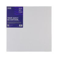 Холст на картоне 30*30 см "Стихия" 100% хлопок, 280 г/м2, акриловый грунт, мелкое зерно