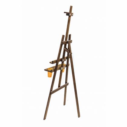 Мольберт лира "Малевичъ. Комфорт" сосна, коричневый