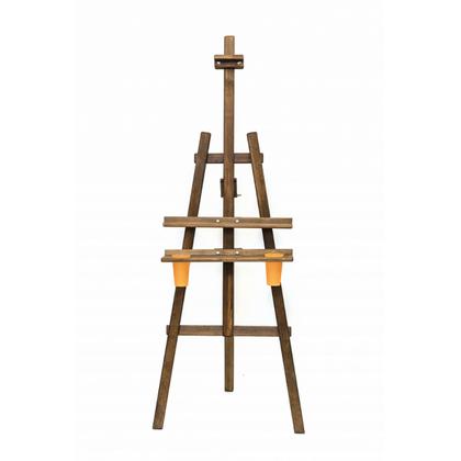 Мольберт лира "Малевичъ. Комфорт" сосна, коричневый