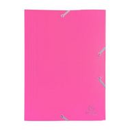 Папка на резинках 15-30 мм. "Exacompta" пласт., розовый
