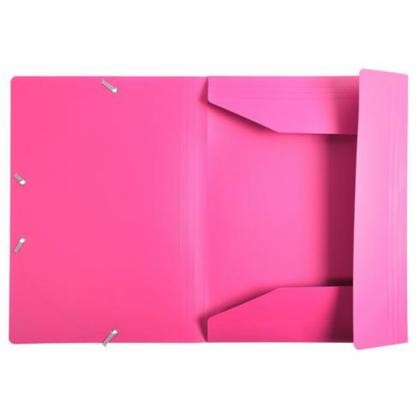 Папка на резинках 15-30 мм. "Exacompta" пласт., зеленый