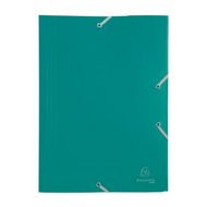 Папка на резинках 15-30 мм. "Exacompta" пласт., зеленый