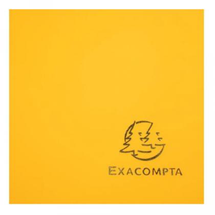 Папка на резинках 15-30 мм. "Exacompta" пласт., желтый