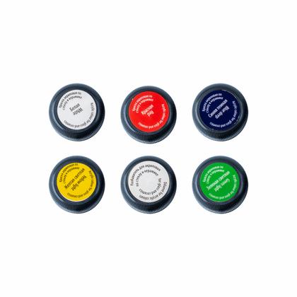 Краска акриловая по стеклу и керамике "Декола" набор 5 цв., 20 мл., банки + контур 2 шт. и разбавитель