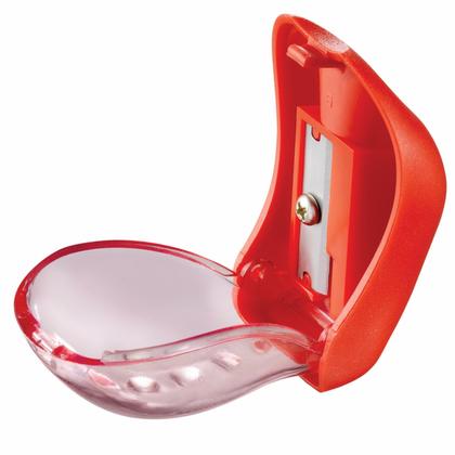 Точилка на 1 отв. "Bulbo" ассорти, блистер