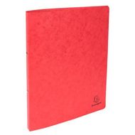 Папка на 2 кольца А4, 20 мм "Exacompta" карт., красный