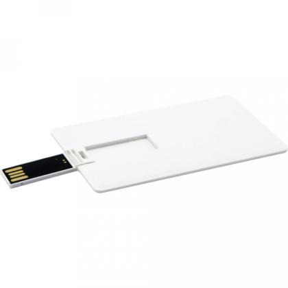 Карта памяти USB Flash 2.0 32 Gb VDK-009, пластик, кредитка, белый 