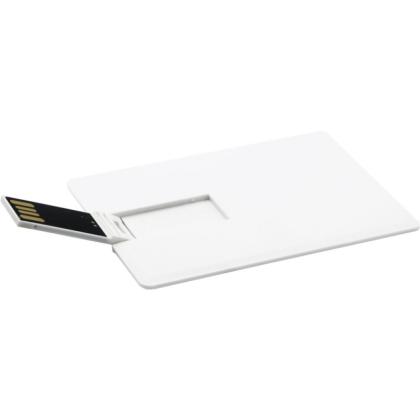 Карта памяти USB Flash 2.0 32 Gb VDK-009, пластик, кредитка, белый 