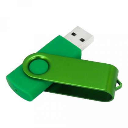 Карта памяти USB Flash 2.0 16 Gb VDF-008 ColorClip, пластик, метал, белый