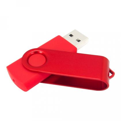 Карта памяти USB Flash 2.0 16 Gb VDF-008 ColorClip, пластик, метал, белый