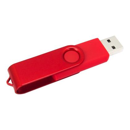 Карта памяти USB Flash 2.0 16 Gb VDF-008 ColorClip, пластик, метал, красный 1805 C