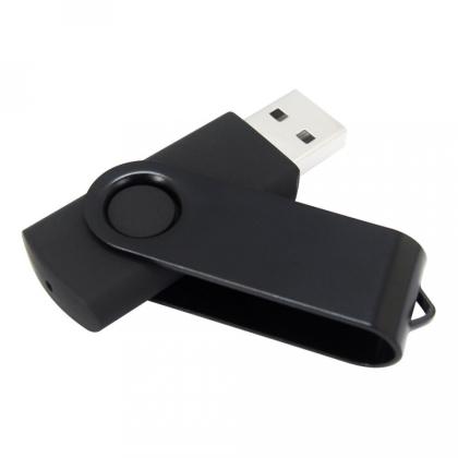 Карта памяти USB Flash 3.0 32 Gb VDF-008 ColorClip, пластик, метал, черный