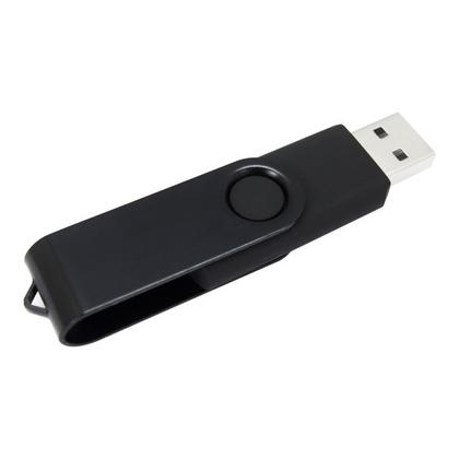 Карта памяти USB Flash 2.0 16 Gb VDF-008 ColorClip, пластик, метал, черный