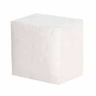 Салфетки бумажные 24*24см 1-сл, цв.белый, 100шт