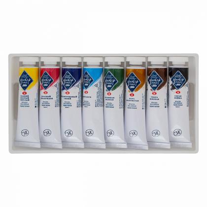 Краски масляные "Мастер Класс пленэр" набор 8 цв., 18 мл., тубы